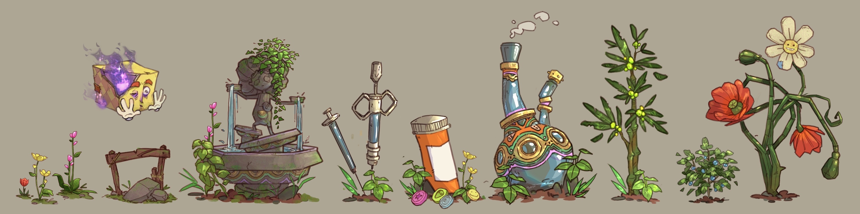 Concept art Mushroom Trip
